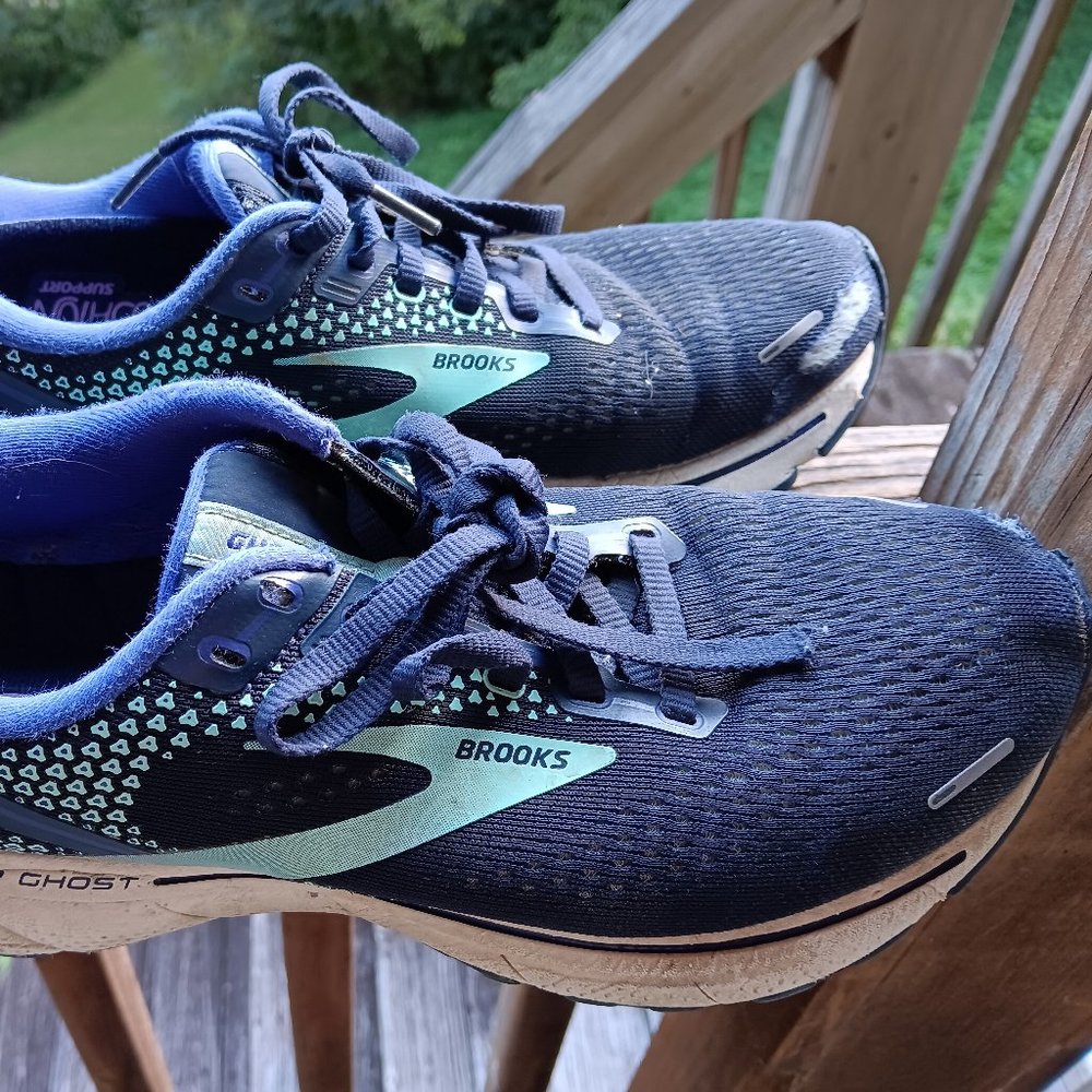 Brooks Womens Glycerin 19 1203431B085 blue Running Shoes Sneakers Size 9 B